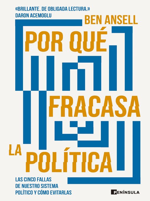 Title details for Por qué fracasa la política by Ben Ansell - Available